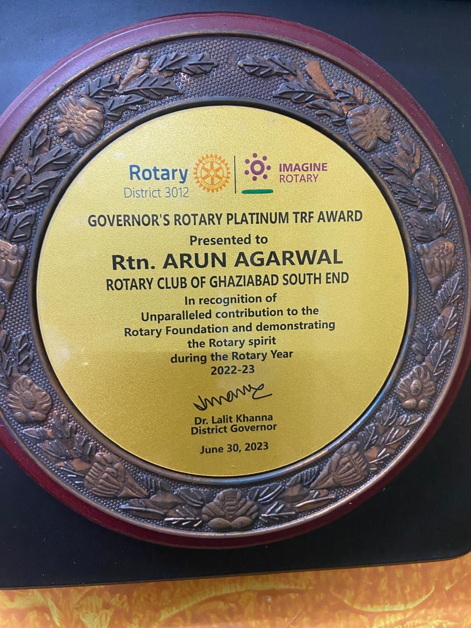 TRF Award